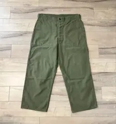60s〜 OG107 ベイカーパンツ US ARMY ミリタリー W34相当