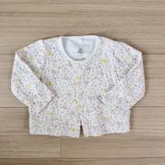 プチバトー＊花柄カーディガン 12M