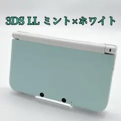 動作品　Nintendo 3DS LL ミント　ホワイト　任天堂