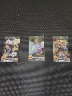 ドラゴンボールZスーパコレクションカードセ3枚セット