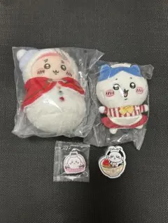 ちいかわ ラッコ先生ぬいぐるみ マスコット 3点セット - メルカリ