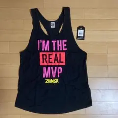 ほぼ未使用　正規品 ズンバ  ZUMBA  ウェア　ブラック　タンクトップ　M
