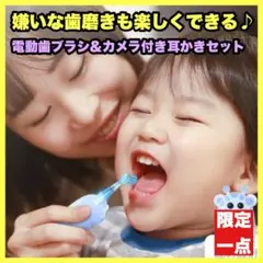 電動歯ブラシ 耳掻きカメラ キッズ子供 動物 可愛い 男の子女の子 Wi-Fi