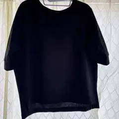 COMME CA ISM 黒 半袖Tシャツ サイズ11