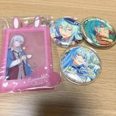 あんスタ 缶バッジ 日々樹渉 キーホルダー