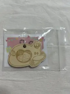 JAL マタニティマーク 木製キーホルダー