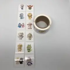 Labubu ロールシール ①