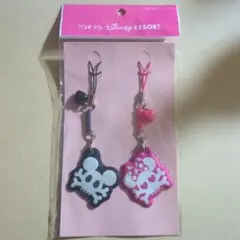 東京ディズニーリゾート スカルストラップ 2個セット