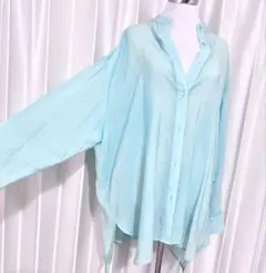 ビッキー　ビッグシルエット　シアーシャツのサムネイル