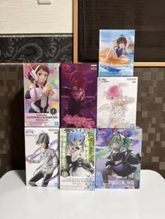 フィギュア　まとめ売り　7点(ミク　レム　ラム　アイラ　お茶子　アクセラレータ
