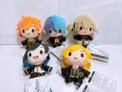 プロセカ　モアプラスマスコット　ふわぷち　ぬいぐるみ　5種セット　ノクターン