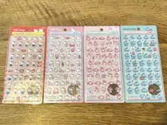 【正規品】ボンボンドロップシール(サンリオキャラクター)4枚セット