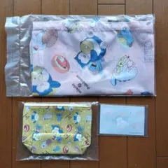 【新品未使用】ミスド ポケモン エコバッグ ポーチ メモ帳　3点セット
