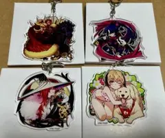 Fate/Grand Order コマンドコードアクリルキーホルダー 4種セット