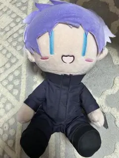 呪術廻戦 五条悟 BIGぬいぐるみ ゆる顔 タイトー