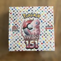 y*m様 ポケモンカード151 ボックス新品未開封品シュリンク付きポケモンセンタ