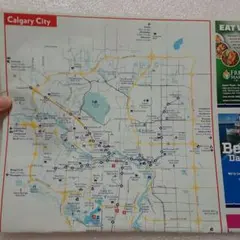 Calgary City & Area マップ ガイドブック　コレクション