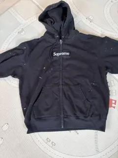 SupremexMM6 BoxLogoZipUpHoodedSweatshirt - メルカリ