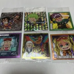 ワンピース　ウエハース シール6枚セット②
