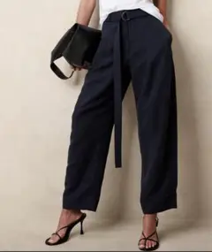 Banana Republic リネン パンツ　Mサイズ　バナナリパブリック