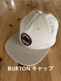 BURTON キャップ 帽子 ベージュ スナップバックのサムネイル