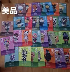 アミーボカード　どうぶつの森　住民&SPカード３０枚セット　未使用品