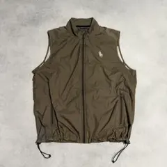 archive POLO GOLF nylon vest tech y2k