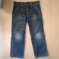 EDWIN　ダメージデニム　100cm