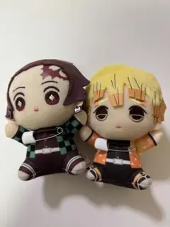 鬼滅の刃　ぬいぐるみバッジセット