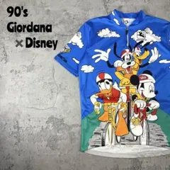 90's giordana × Disney イタリア製　サイクル ジャージ