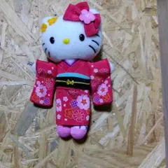ハローキティ 着物 ストラップ