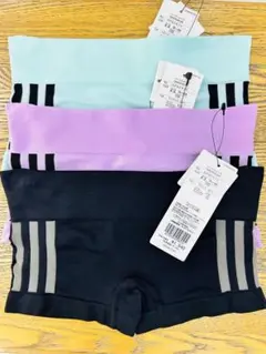 adidas ガールズ ハーフショーツ 150 3枚