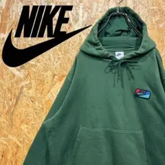 送料無料 ナイキ 刺繍ロゴ レアカラー ゆるだぼ00s スウェット パーカー