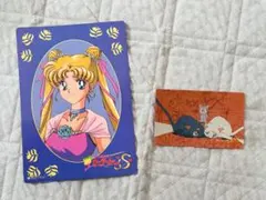 【当時物】美少女戦士セーラームーンS ジャンボカード カード　2枚セット