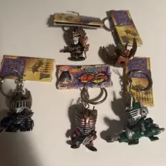 仮面ライダー龍騎　フィギアキーホルダー　5体セット