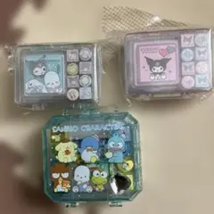 新品未使用品　サンリオキャラクターズ　Kuromi スタンプ　3セット