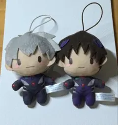 エヴァンゲリオン 渚カヲル 碇シンジ ぬいぐるみ 2体セット