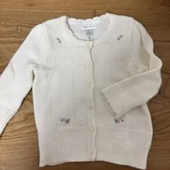 ラルフローレン　ベビー　カーディガン　24M アイボリー