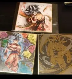 ドラゴンボール　孫悟空　身勝手の極意　色紙　3枚セット
