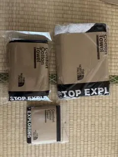 ゴールドウイン優待　THE NORTH FACE コットンタオル 3枚セット