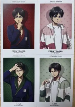 2025年最新】進撃の巨人 リヴァイ ポストカードの人気アイテム - メルカリ