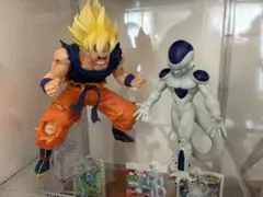 ドラゴンボール 一番くじB賞 超サイヤ人孫悟空 出陣フリーザ　セット