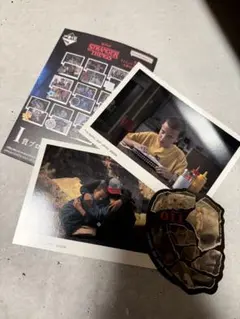 ストレンジャーシングス 一番くじ I賞 ブロマイド＆ステッカー