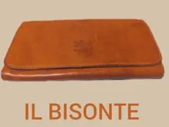IL BISONTE ブラウン 長財布