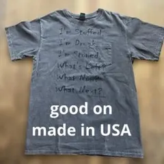 Good On Dennis Hopper ポケットTシャツ グレー Mのサムネイル