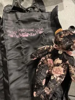 レストローズ エコバッグ テディベア 花柄 L'EST ROSEのサムネイル