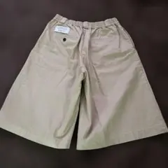 ニコアンド　ベージュ コットン キュロットパンツ 38