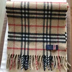 Burberrys OF LONDON  チェックキャメルマフラー