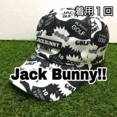 【ジャックバニー】パーリーゲイツ　着用１回　近年モデル　ゴルフキャップのサムネイル