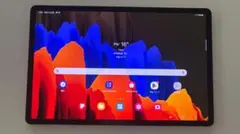 美品 Samsung Galaxy Tab S7 ブルー純正アクセサリーセット - メルカリ